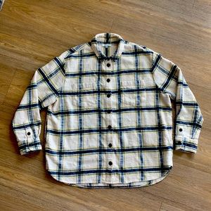 SALE 🦋 Cozy MADEWELL Soft Flannel Shirt Sz XL